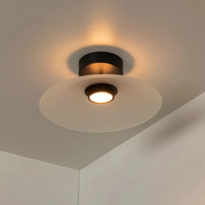 Afbeelding van Lucide MENGA Plafonnière Ø 40 cm LED Dimb. 1x11W 2700K Opaal