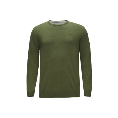 Afbeelding van s.Oliver MIT Crewneck Trui, Heren, Maat: 3XL, Guacamole