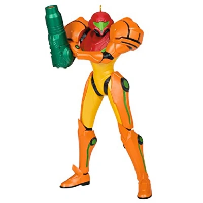 Afbeelding van Hallmark Keepsake Kerst Ornament 2023, Nintendo Metroid Samus Ornament, Geschenken voor Gamers