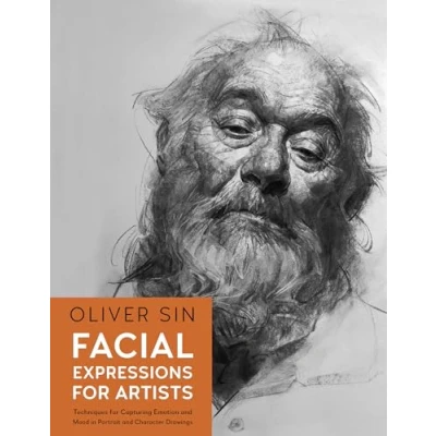 Afbeelding van Facial Expressions for Artists: Techniques Capturing Emotion and Mood in Portrait Character Drawings (Volume 10)