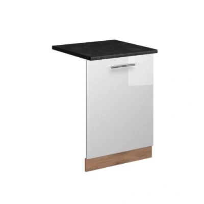 Afbeelding van Vicco &quot;Fame Line, wit hoogglans, 60 cm, AP antraciet