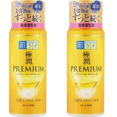 Afbeelding van [Set van 2] Hadalabo Gokujyun Premium Hyaluron Moisturiser 140ml, Made in Japan