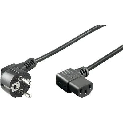 Afbeelding van Microconnect PE010518 electriciteitssnoer Zwart 1,8 m CEE7/7 C13 stekker
