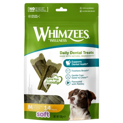 Afbeelding van Whimzees Value Bag Soft M 14 stuks