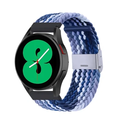 Afbeelding van Braided nylon bandje Blauw gemêleerd Xiaomi Redmi Watch 5 Active / Lite