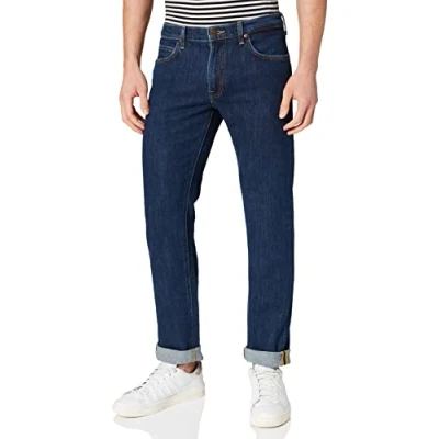 Afbeelding van Lee Daren ZIP FLY Slim fit jeans, Heren, Maat: 40x32, Deep dark stone