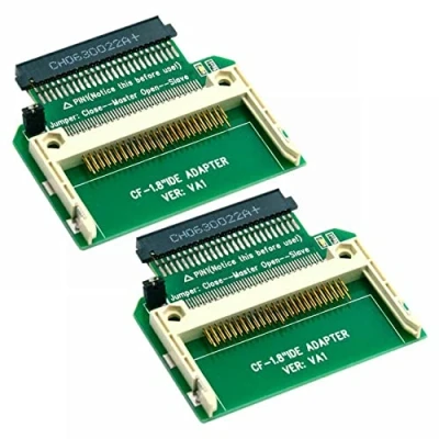 Afbeelding van TsoLay 2X Geheugenkaart Adapter Ssd Harde Schijf 1.8 Inch IDE Compact Flash 50 Pin
