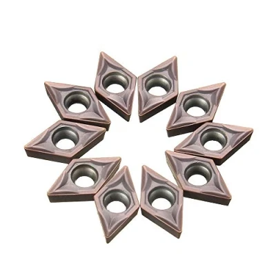 Afbeelding van MASUNN 10 stks DCMT070202 hardmetalen inzetstukken voor SDJCR1010H07 Draaigereedschap houder