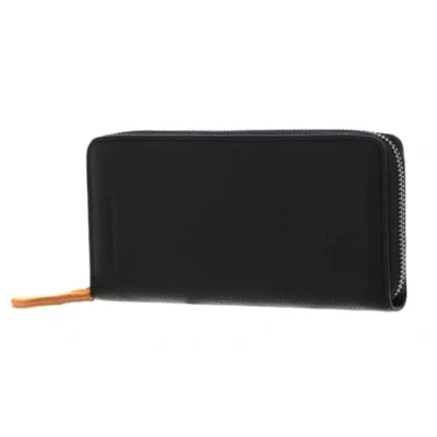 Afbeelding van FREDsBRUDER Leren Portemonnee Nastally Big Wallet Black Zwart