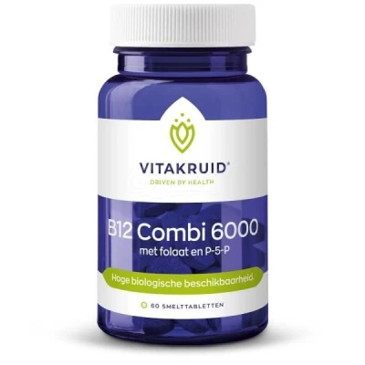 Afbeelding van Vitakruid B12 Combi 6.000 met Actief Folaat