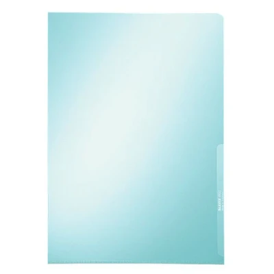 Afbeelding van L map Leitz Premium lasnaad copy safe 0.15mm PVC A4 blauw