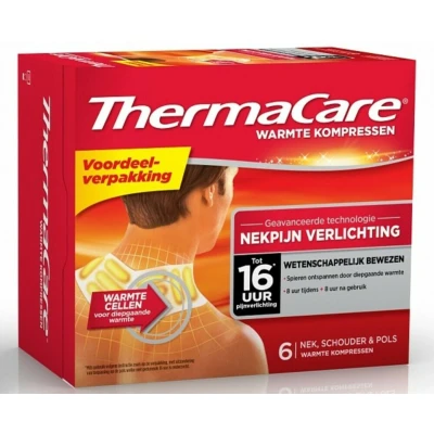 Afbeelding van Thermacare Kp Zelfwarmend Nek schouder pols 2x3