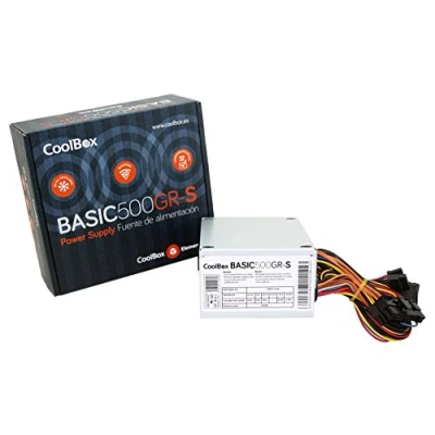 Afbeelding van Voedingsbron CoolBox FALCOO500SGR 500 W ATX RoHS