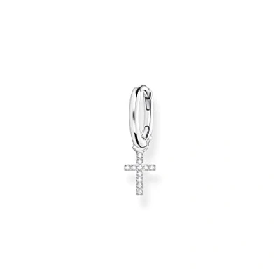 Afbeelding van Thomas Sabo Dames Enkel Oorbellen 925 Zilver Zirkonia One Size 88481674