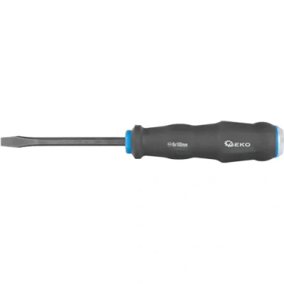 Afbeelding van GEKO 6x100mm slotted impact screwdriver CrV