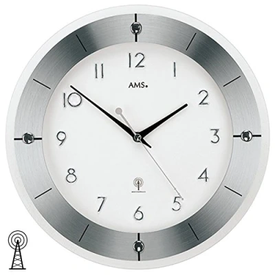 Afbeelding van AMS F5848 Wandklok Radiogestuurd 31 cm ø