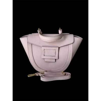 Afbeelding van Tas Handtas Schoudertas Roze Leer Afneembare schouderband Trendy Nieuwe collectie Zomer Lente