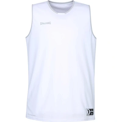 Afbeelding van Spalding Move Basketbalshirt Heren Wit / Zilver Maat: M