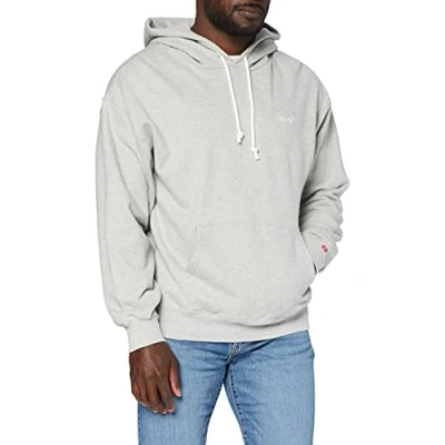 Afbeelding van Levi&#039;s Red Tab Sweats Sweatshirt Hoodie Mannen, Light Mist Heather, S