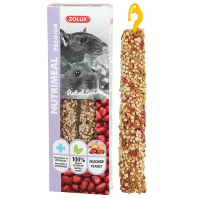 Afbeelding van Zolux Nutrimeal Stick Rat / Muis Pinda 125 GR 3 ST