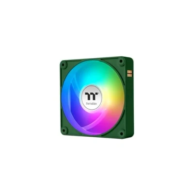 Afbeelding van Thermaltake CT120 EX ARGB Sync PC Cooling Fan Racing Green 3 Pack ventilator Groen (b x h d) 120 25 mm