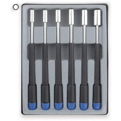 Afbeelding van DONAU Dopsleutel set, 6 delig, kant