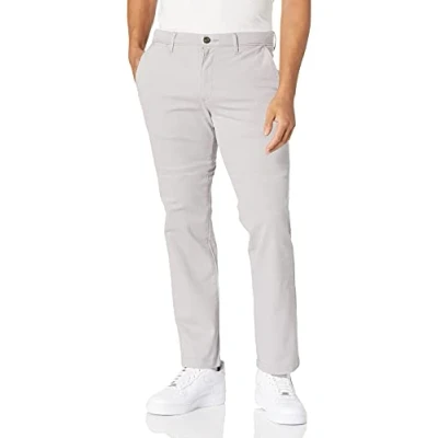 Afbeelding van Amazon Essentials Heren Slim Fit Casual Stretch Khaki, Lichtgrijs, 38W x 32L