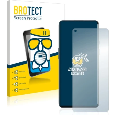 Afbeelding van BROTECT Antireflecterende Glas Screen Protector Mat voor OnePlus 9 Schermbeschermer [Beschermglas Folie niet Gehard Glas]
