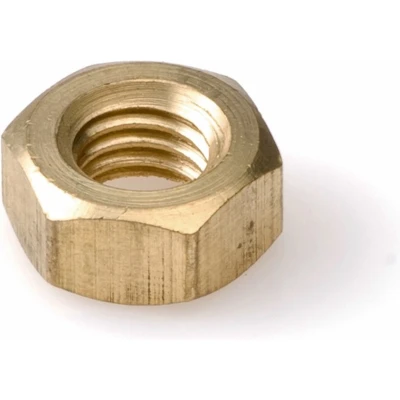 Afbeelding van Moer Zeskant M8 Messing 250 stuks