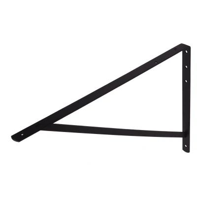 Afbeelding van Plankdrager Zwart Metaal 400 x 600 mm Per Stuk