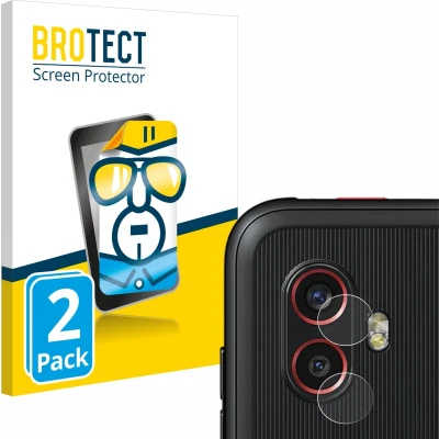 Afbeelding van BROTECT (2 Stuks) Schermbeschermer voor Samsung Galaxy Xcover 6 Pro (ALLEEN Camera Lens) Screen Protector Transparant
