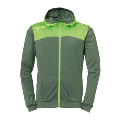 Afbeelding van Kempa Emotion 2.0 Jas met Capuchon Kind Dragon Groen Hope Maat 152