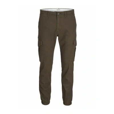 Afbeelding van Jack &amp; Jones Jjimarco Jjjoe Cuffed Cargobroek, Heren, Maat: 27x32, Wren