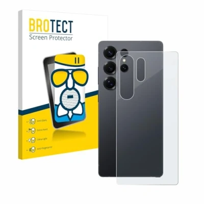 Afbeelding van BROTECT Screenprotector voor Samsung Galaxy S25 Ultra Enterprise Edition (Achterkant) Folie Beschermfolie Beschermglas matte