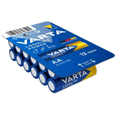 Afbeelding van Varta Longlife Power AA batterijen (12 stuks)