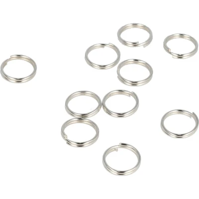 Afbeelding van Sleutelringen 15mm 500 Stuks Sleutelhanger Sleutel Ringen