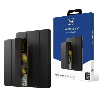 Afbeelding van 3MK Zachte tablet hoes Samsung Galaxy Tab A9+ (Galaxy A9+), Tablethoes, Zwart