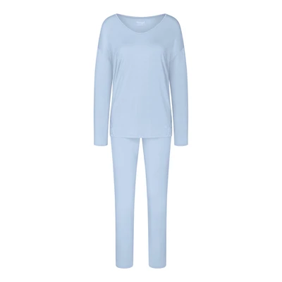 Afbeelding van TRIUMPH Pyjama &#039; Timeless Sensuality lichtblauw