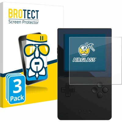 Afbeelding van BROTECT Glas Screen Protector voor Analogue Pocket (3 Stuks) Schermbeschermer [9H Hardheid, Beschermglas Folie niet Gehard Glas]