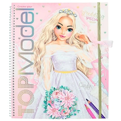 Afbeelding van Depesche TOPMOdel Create your Wedding Special kleurboek