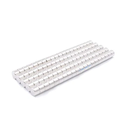 Afbeelding van Brudazon 40 mini schijfmagneten 6x4mm N52 dikke stand neodymium magneten ultrasterk Power magneet voor modelbouw, foto, whiteboard, notitiebord, koelkast, knutselen magnetische schijf extra sterk