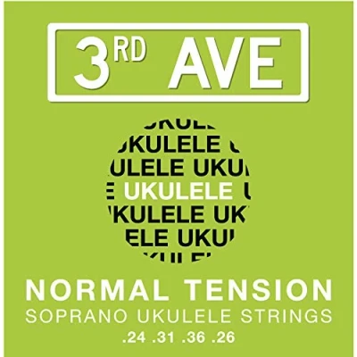 Afbeelding van 3rd Avenue Nylon Sopraan Ukelele snaren Standaard C Tuning