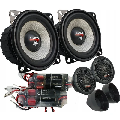 Afbeelding van Audio System M100 EVO2 luidspreker set 10 cm 2 weg compo 70 watts RMS 3 ohms