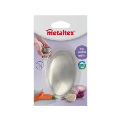 Afbeelding van 6x Metaltex, Handzeep, Roestvrijstalen zeep