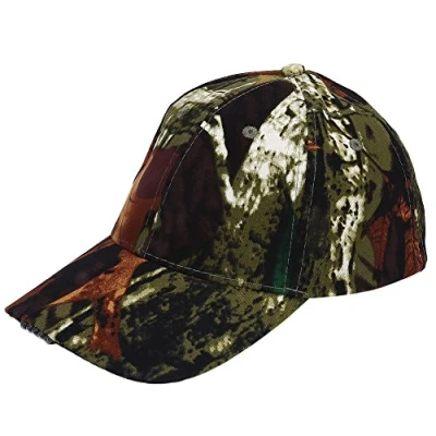 Afbeelding van Tbest LED Light, Base Baseball Heren Cap Hoeden Hoed Camo / Zwart 5 Licht Ultra Bright Vissen Handen Vrij Voor Mannen Vrouwen Jacht Cam Wandelen Joggen,