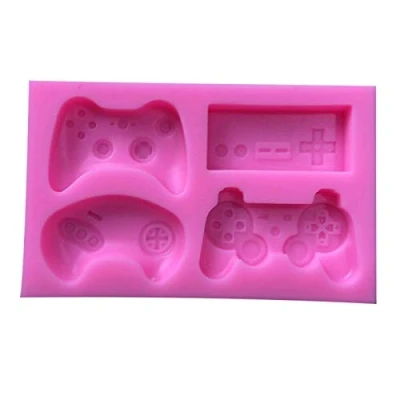 Afbeelding van TOSSPER Game Controller Mal, Mini Siliconen Video Mold Gamepad Fondant voor snoep, Chocolade, Cake Decoratie, Hars, Klei