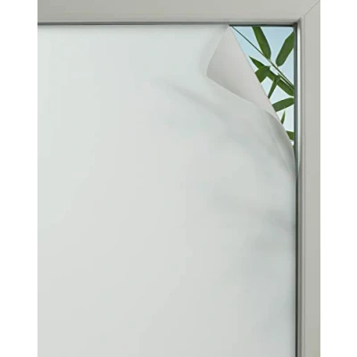 Afbeelding van GARDINIA Statische raamfolie Privacy 75, lichtdoorlatend, ondoorzichtig, op maat te snijden, 100% PVC, 67,5 x 150 cm