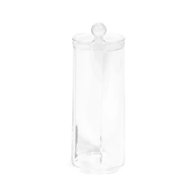 Afbeelding van Compactor Wattenschijfjes houder, Transparant, 7,5 x H20 cm, RAN5059