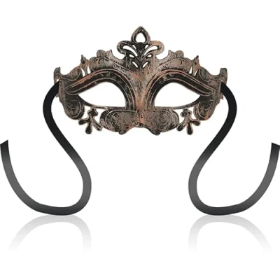 Afbeelding van Ohmama Masks Venetian Eyemask Copper