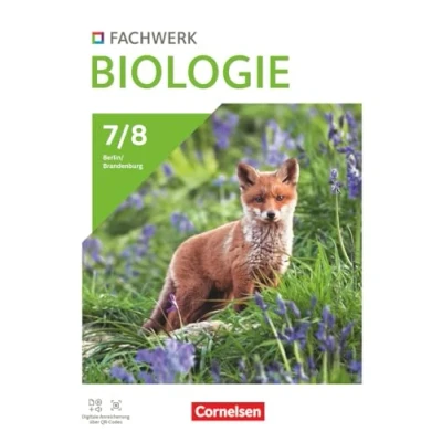 Afbeelding van Fachwerk Biologie 7./8. Schuljahr. Berlin/Brandenburg Schulbuch: Mit Videos, Animationen und digitalen Hilfen